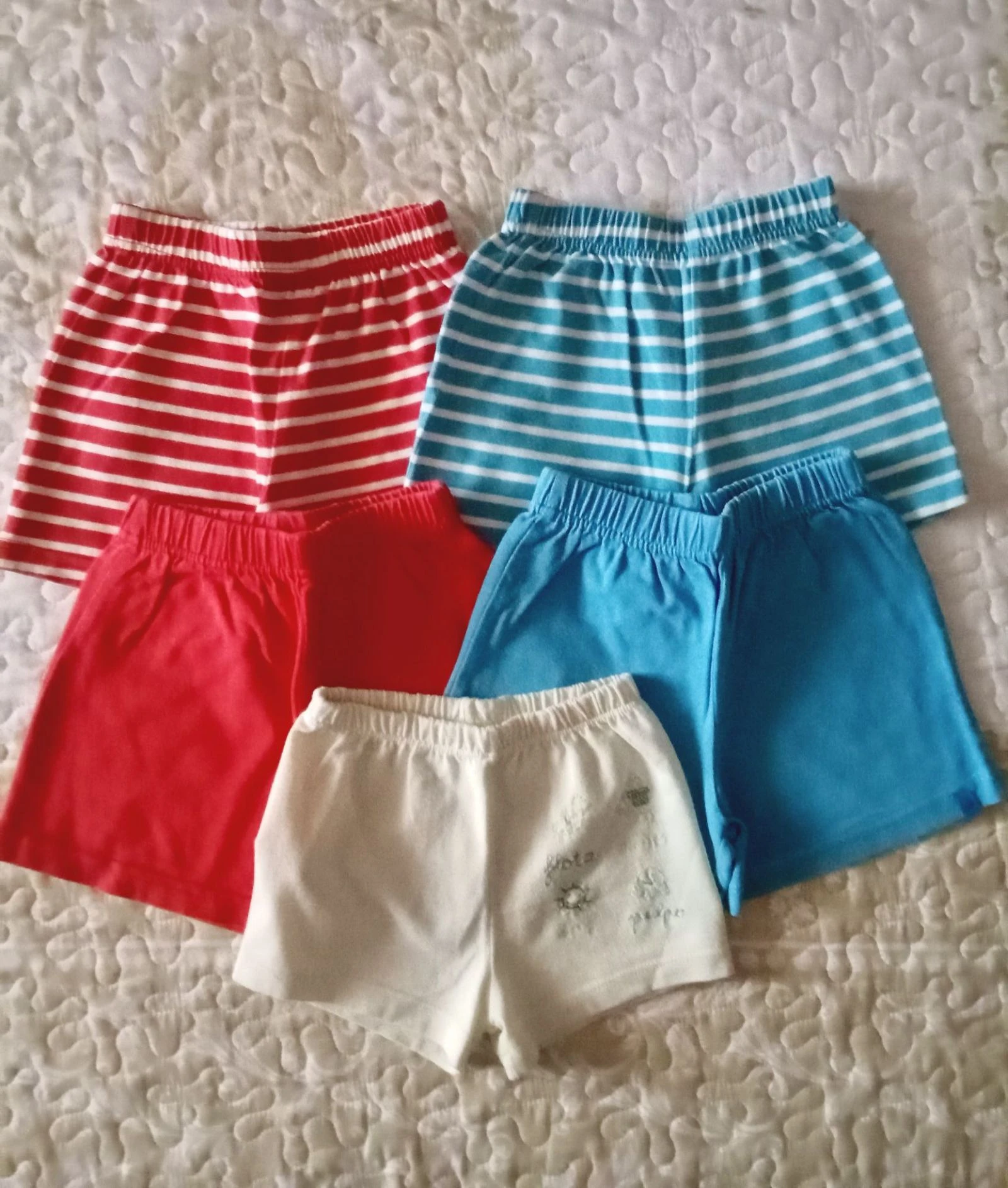 Lote 5 pantalones bebé TEX 12-18 meses perfecto estado